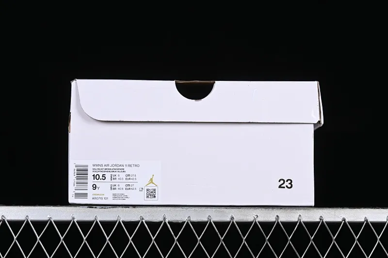 All categories Air Jordan Jordan series basketball shoes Air Jordan 11 OG version Air Jordan 11 "Neapolitan" AJ11 Joe 11 brown and white pink Kangkou AR0715-101